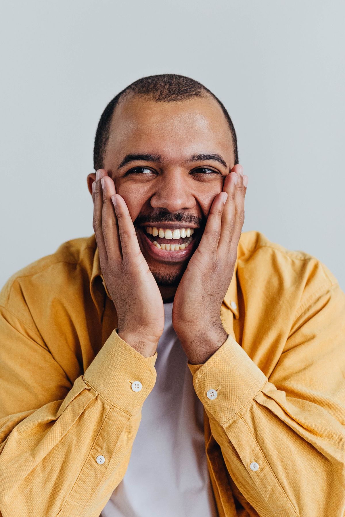 Smiling patient